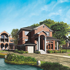 杭州歐式風(fēng)格別墅院落3